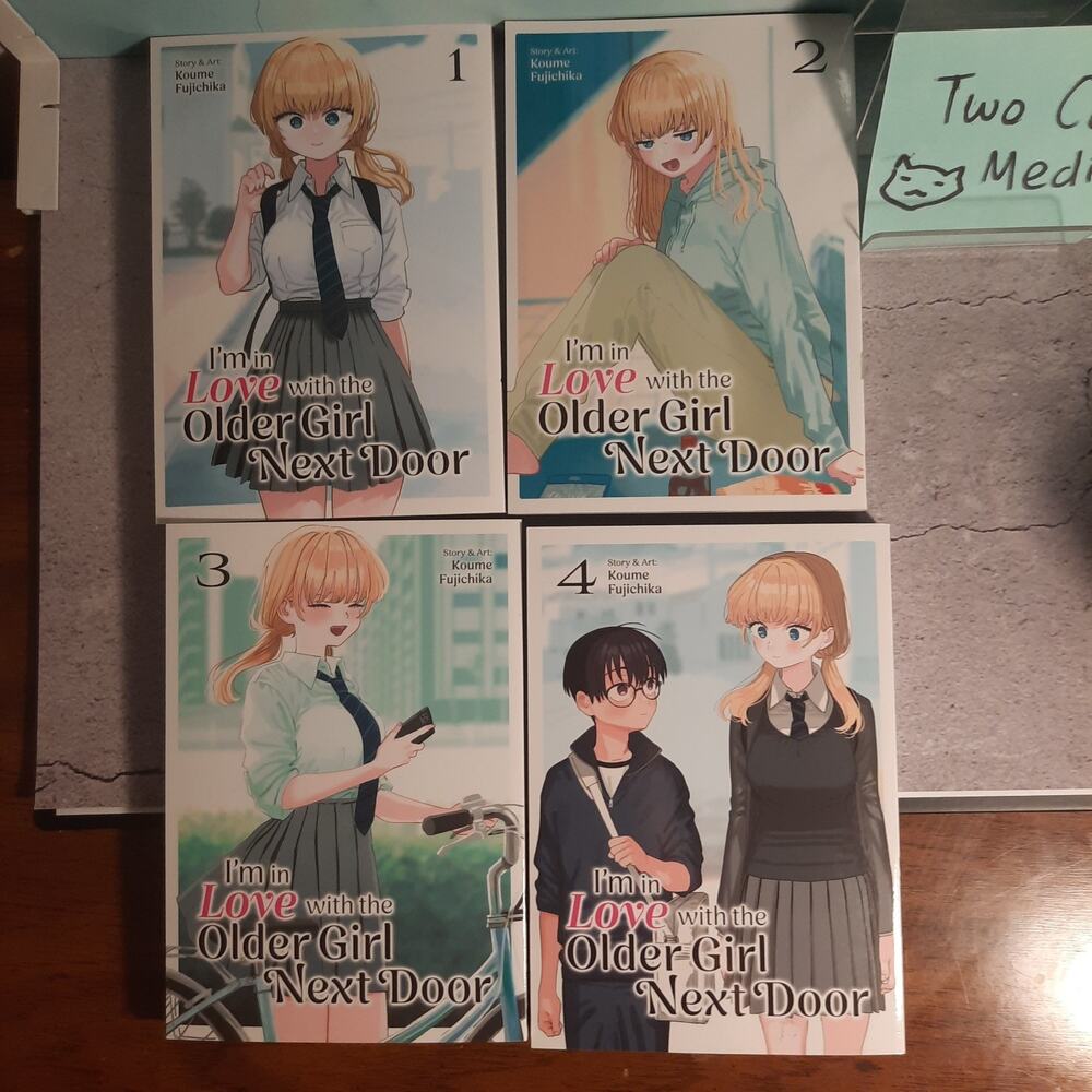 📚 I'm in Love With the Older Girl Next Door Vol. 1-4 English Manga Bundle